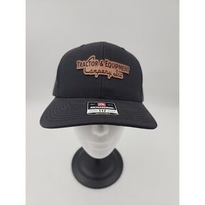 Tractor & Equipment Company, Inc Black Snapback Trucker Cap. New.‎ Richardson